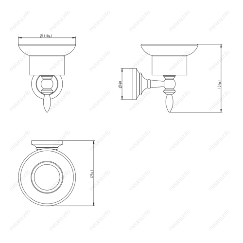 Стакан Melana 820010-1 - фото 2