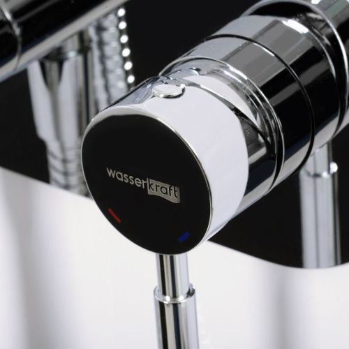 Гигиенический душ со смесителем Wasserkraft Main 4100 4138 хром - фото 5