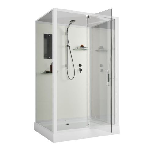 Душевая кабина Niagara Standart ST120/90/15Q/BK 120х90 прямоугольная без крыши ориентация универсальная - фото 2