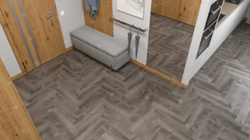 SPC ламинат Alpine Floor Parquet Light ECO 13-13 MC Дуб Мерга толщина 0.4 см 43 класс 600х125 - фото 3