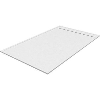 Душевой поддон из искусственного камня IBX Zale PDZ090180C/CALACATTA 180х90 белый