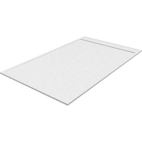 Душевой поддон из искусственного камня IBX Zale PDZ080180C/CALACATTA 180х80 белый
