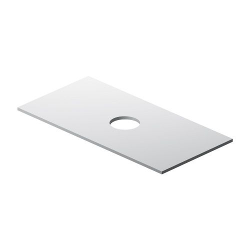 Столешница Am.Pm Func M8FST1001WG 100х50 накладная цвет белый - фото 2