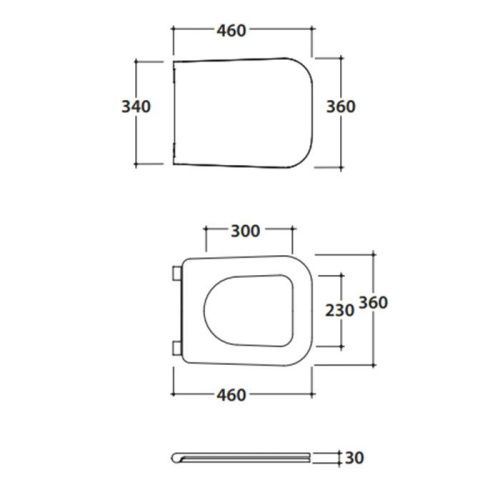 Крышка сиденье для унитаза Globo Stone ST022.AT/cr - фото 2