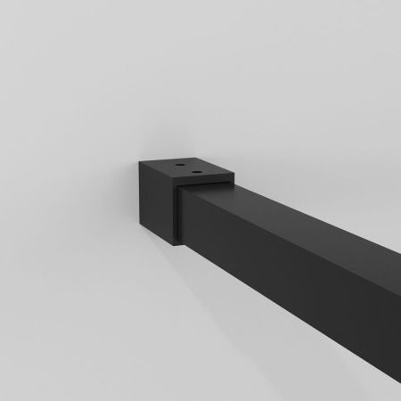 Душевая перегородка Niagara Nova NG-670-12ВLACK 120х195 стекло прозрачное профиль черный