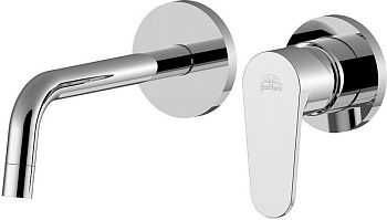 Смеситель для раковины Paffoni Green GR101CR70 встраиваемый в стену хром