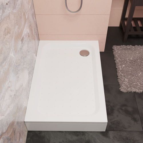 Душевой поддон акриловый RGW Acryl 16180280-11 100х80 белый - фото 2