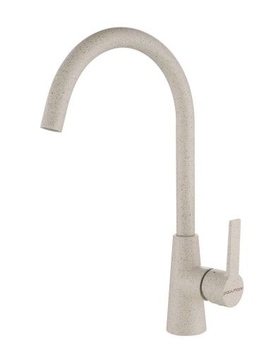 Смеситель для кухни Paulmark HOLSTEIN Ho212065-302 на мойку бежевый
