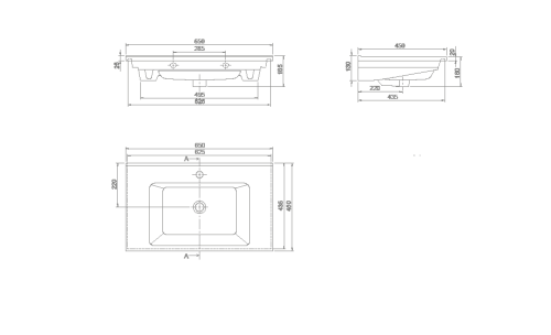 Раковина керамическая Armadi Art Capolda 876-065 70х50 накладная цвет белый 1 отверстие под смеситель - фото 2