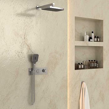 Душевая система Vincea VSFW-422T1CH встраиваемая в стену цвет хром с термостатом