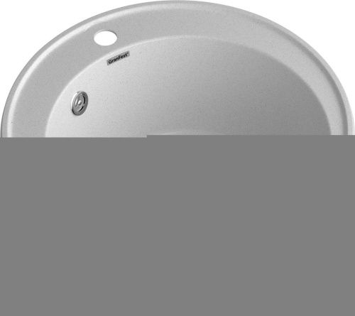 Кухонная мойка Granfest Quarz 08 серый 50х50 цвет серый поверхность матовая - фото 2