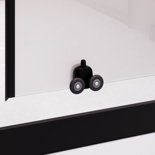 Душевой уголок RGW Passage 3508104082-24 120х80 стекло матовое профиль черный без поддона - фото 4