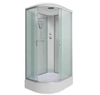 Душевая кабина Niagara Classic 330944R 100х90 асимметричная с крышей ориентация правая