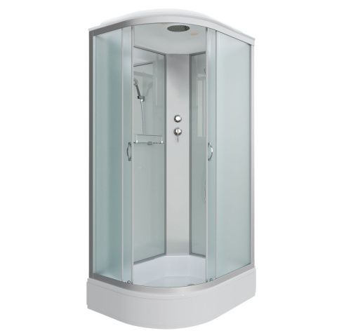 Душевая кабина Niagara Classic 330944R 100х90 асимметричная с крышей ориентация правая