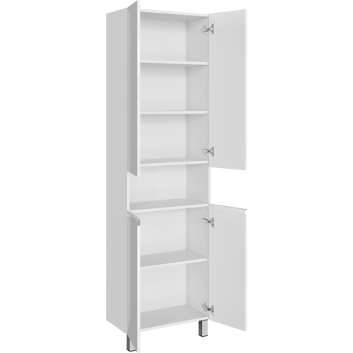 Шкаф-пенал Aqwella Y ROD0555N 60х190 напольный цвет белый - фото 2