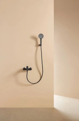 Смеситель для ванны Arrow AG3609MB настенный черный - фото 2