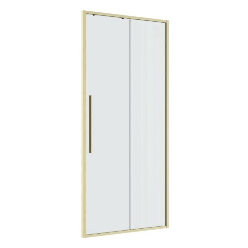 Душевая дверь Niagara Nova NG-44-9ASG 90х195 стекло прозрачное профиль золото