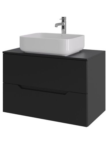 Тумба с раковиной Orange Line Li-80TubMDF+B05-500W 80х50 - фото 2