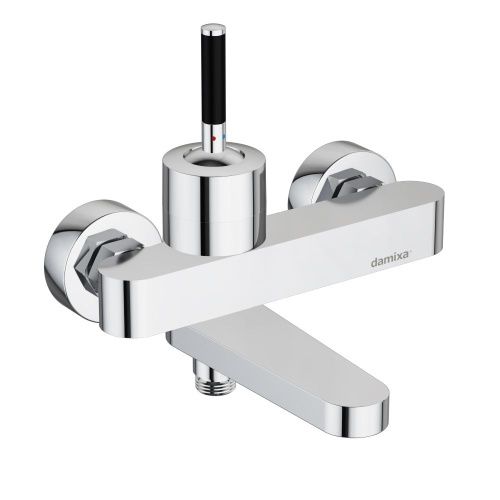 Смеситель для ванны и душа Damixa Arc 291000000 настенный хром - фото 2