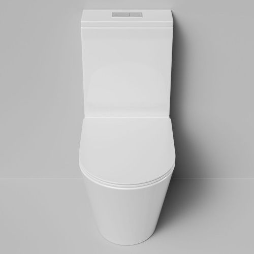 Унитаз напольный с бачком Grossman Торнадо GR-4458SQ белый с сиденьем микролифт безободковый смыв торнадо - фото 5