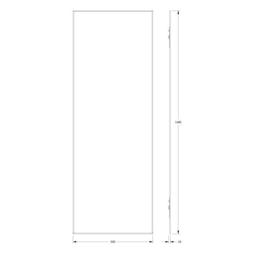 Зеркало Evoform Standard BY 0247 50х140 подвесное - фото 2