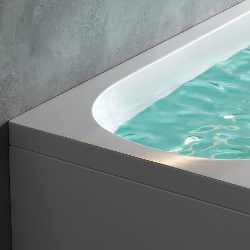 Ванна акриловая Am.Pm Spirit W72A-170-075W-A2 170х75 пристенная прямоугольная без каркаса - фото 5