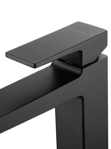 Смеситель Wonzon & Woghand Cube 2.0 WW-88018068-MB на раковину черный - фото 4