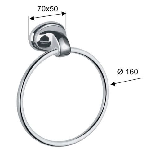 Полотенцедержатель Daniel REVIVAL accessory REPA970 vr 64 - фото 2