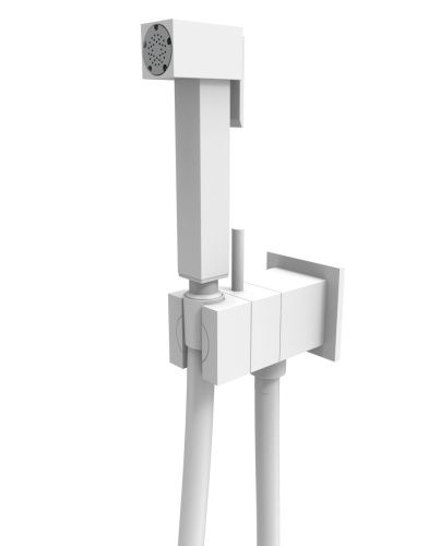 Гигиенический душ со смесителем Graffio Namir KSPAQ101-09BIO белый - фото 2