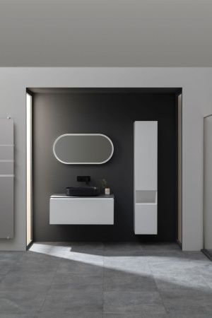 Тумба под раковину Allen Brau Infinity 1.21004.WM 100х50 подвесная цвет белый