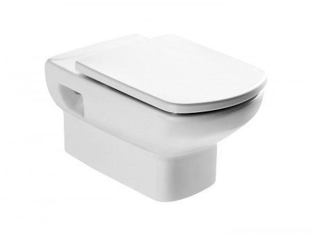 Чаша унитаза подвесная Roca Dama senso 7346517000 цвет белый без сиденья смыв торнадо