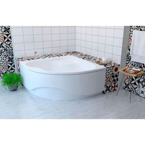 Ванна акриловая Lavinia Boho Aveo 37040140 140х140 встраиваемая четверть круга без каркаса - фото 5