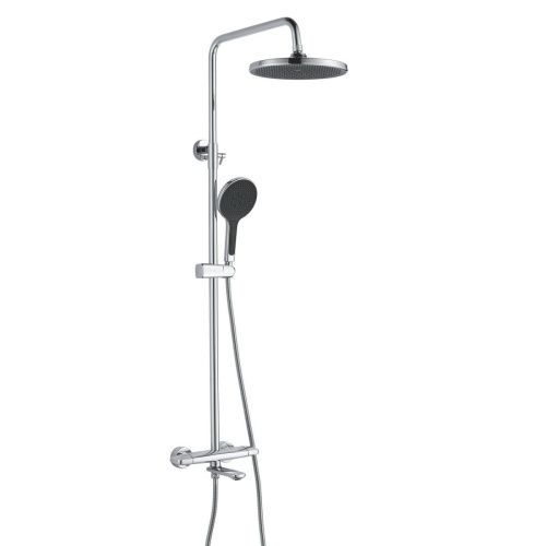 Душевая стойка Rose R3936 настенная цвет хром - фото 2