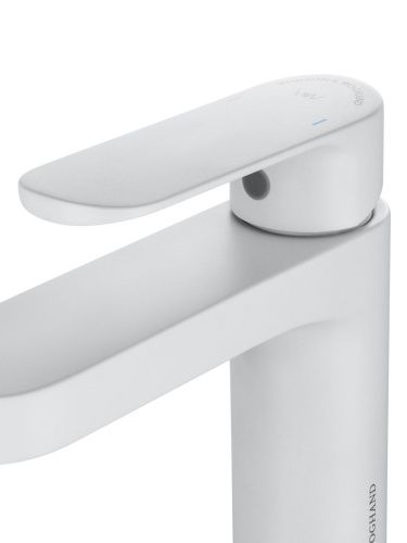 Смеситель Wonzon & Woghand WW-H1032-MW на раковину белый - фото 4