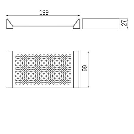 Комплект аксессуаров Inda INDISSIMA BARRA A8851NNS
