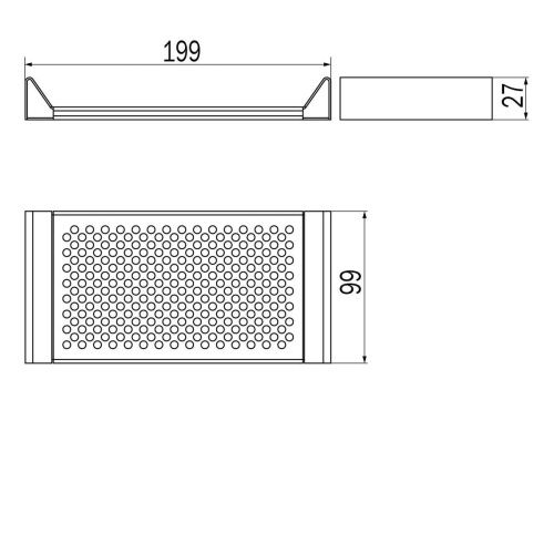 Комплект аксессуаров Inda INDISSIMA BARRA A8851NNS - фото 5