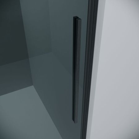 Душевая перегородка Grossman Galaxy 200.K33.01.90.42.10 90х195 стекло тонированное профиль графит