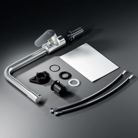 Смеситель для кухни Am.Pm Like F8005711 на мойку сатин