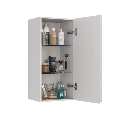 Шкаф LeMark Veon LM01V35PL 40х90 подвесной цвет белый - фото 2