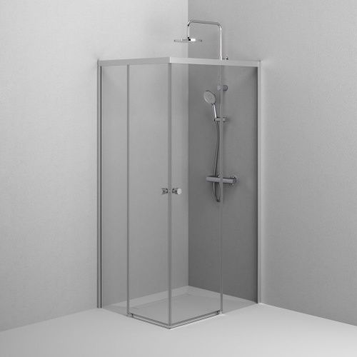 Душевой уголок Am.Pm X-Joy W94G-403-10080-MТ 100х80 стекло прозрачное профиль хром без поддона - фото 5