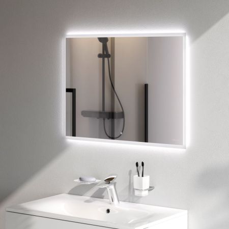 Зеркало с подсветкой Am.Pm Spirit V2.0 M71AMOX0801SA 80х60 подвесное