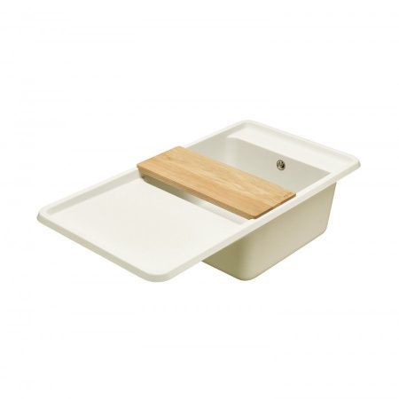 Кухонная мойка Aquaton Беллис 1A725132BS240 95х50 цвет белый