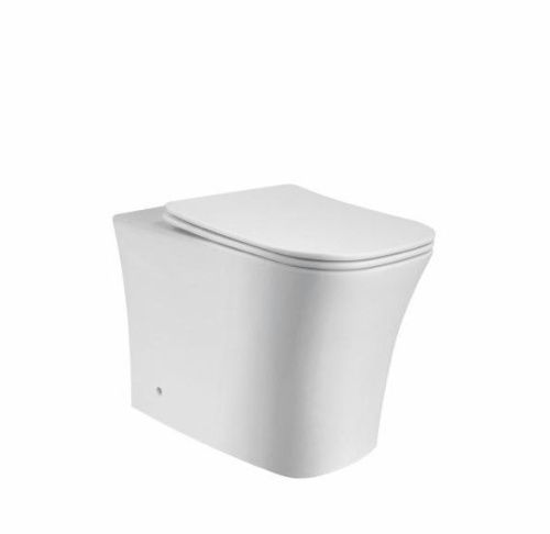 Унитаз приставной Cerutti SPA CT8906 белый с сиденьем микролифт безободковый каскадный смыв - фото 3