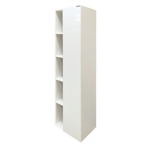 Шкаф-пенал Comforty Милан 00004136467CF 40х160 подвесной цвет белый - фото 3