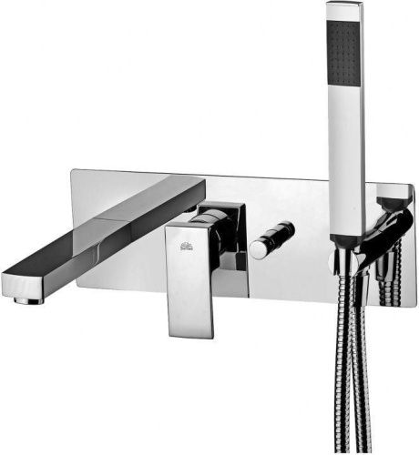 Смеситель для ванны с душем Paffoni Elle EL001CR встраиваемый в стену хром