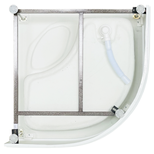 Душевой поддон акриловый Royal Bath CK RB90CK 90х90 белый с ножками - фото 4