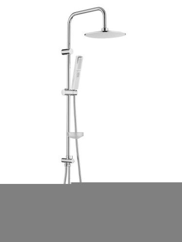 Душевая стойка Agger Marine S002cr настенная цвет хром - фото 2