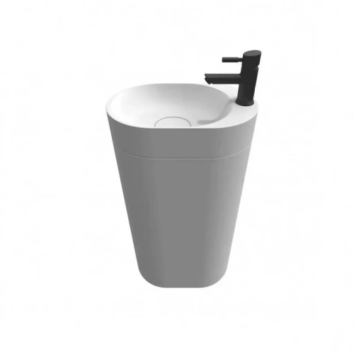 Раковина Riho ESSENCE COLUMN W W029001105 50х30 накладная цвет белый