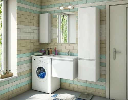 Тумба с раковиной Эстет Dallas Luxe 120 ФР-00001926 120х50 подвесная цвет белый - фото 5