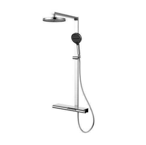 Душевая стойка Vincea Arco VSFS-4AR1CH настенная цвет хром - фото 2